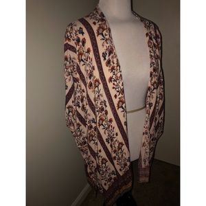 Floral cardigan